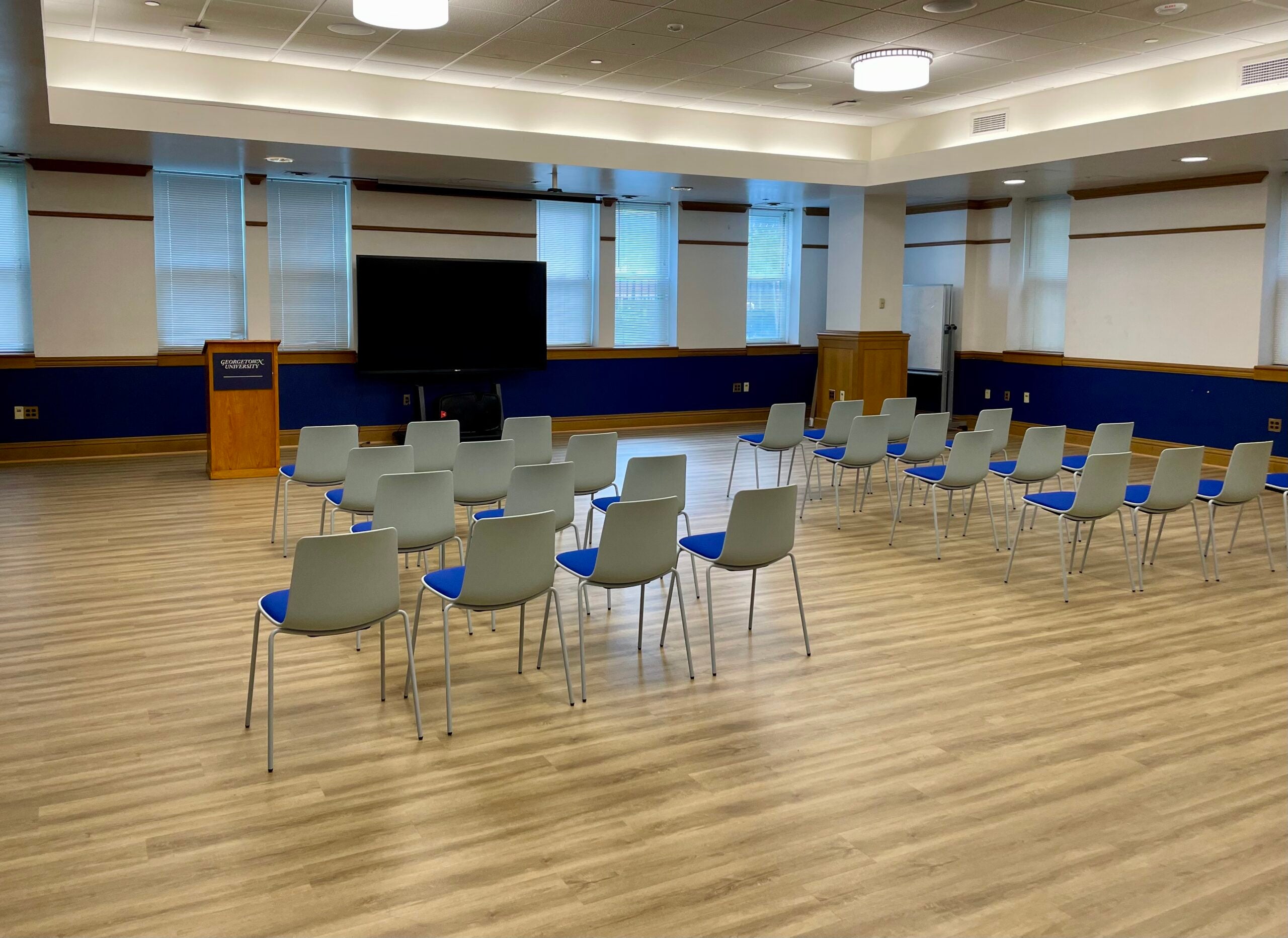 A picture of McShain Large showing a room with chairs.