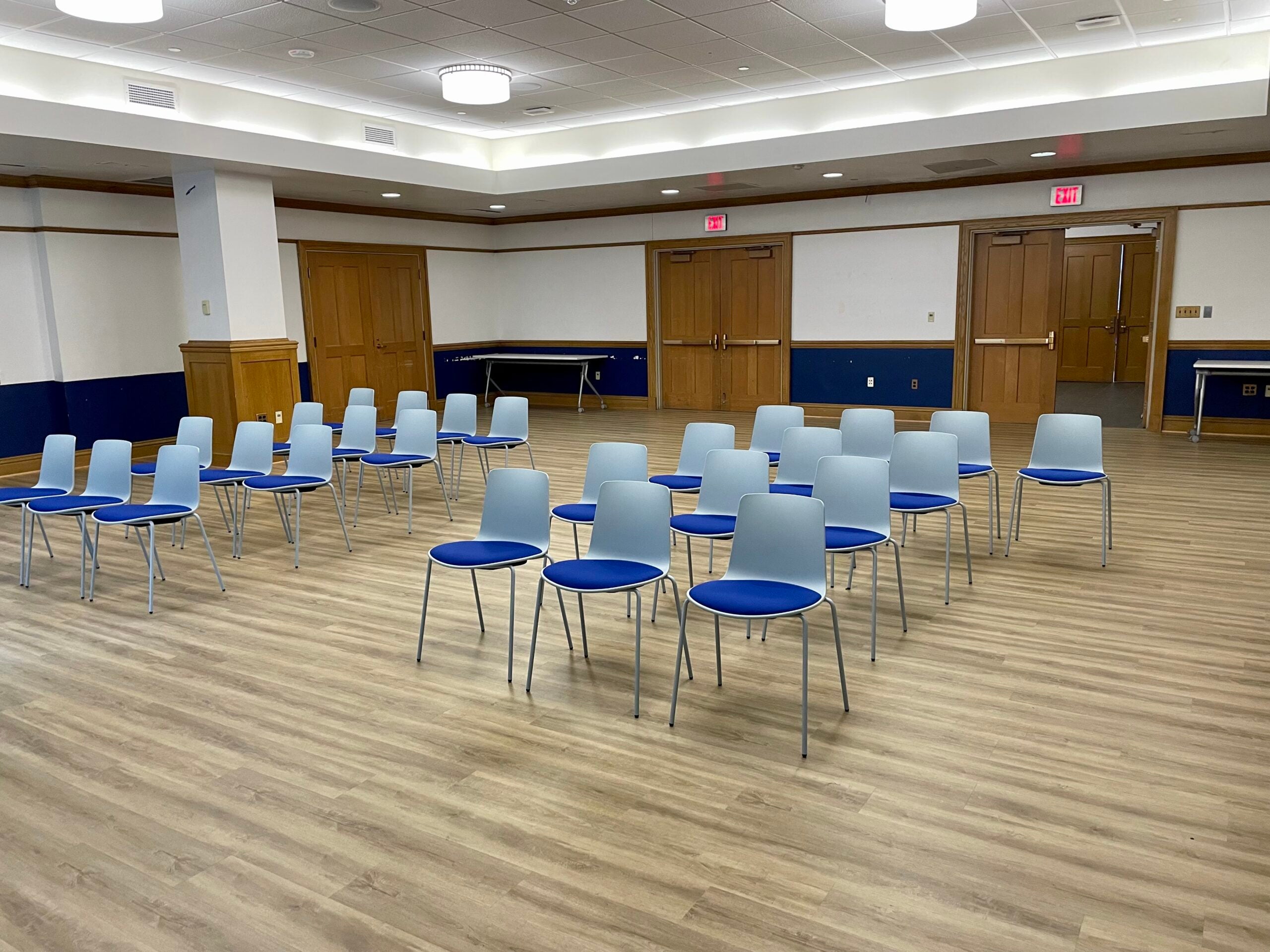 A picture of McShain Large showing a room with chairs.